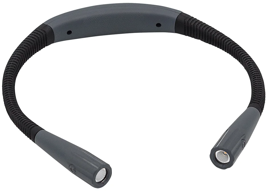 WEDO Lampe de lecture LED LOOPLIGHT, rechargeable, noir/gris - OEM 254 22101