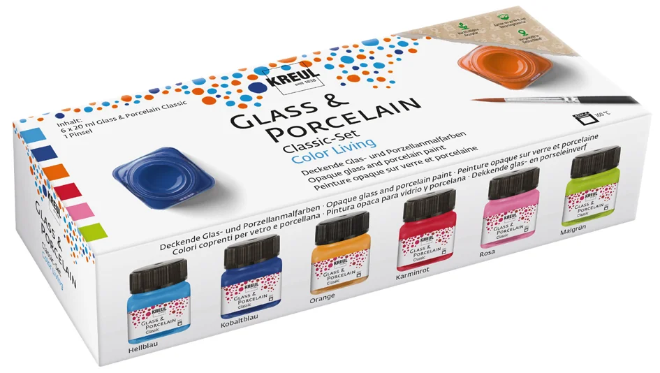 KREUL Peinture pour porcelaine 'Glass & Porcelain' - OEM 16604