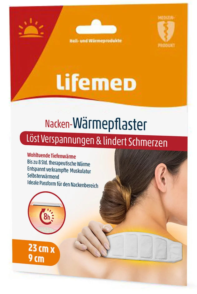 Lifemed Patch chauffant pour la nuque, 230 x 90 mm, blanc - OEM 99349