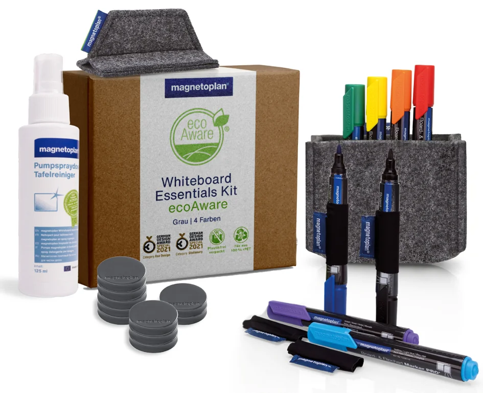 magnetoplan Kit Whiteboard Essentials, bleu - OEM 1230914