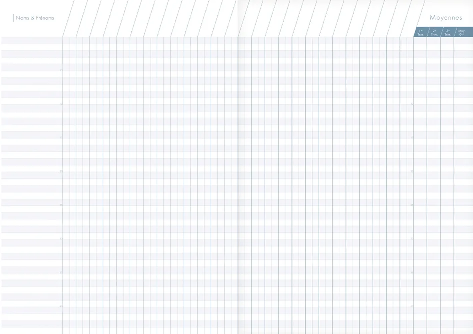 Clairefontaine Agenda de bord non millésimé, A4, 144 pages - OEM 9069C