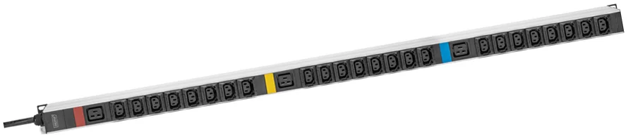 DIGITUS Bloc multiprise appareils froids 19', 27 ports, noir - OEM DN-95452