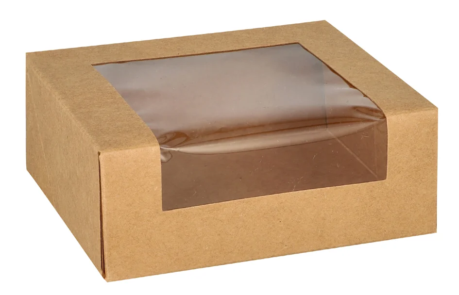 PAPSTAR Sushibox 'pure', dimensions: 195 x 140 x 45 mm, brun - OEM 89234