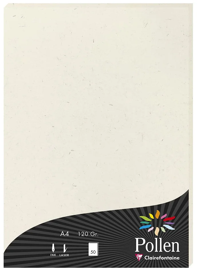 Pollen by Clairefontaine Papier Natura, A4, 210 g/m2 - OEM 55014C