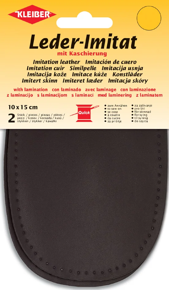 KLEIBER Patch imitation cuir avec doublure, violet - OEM 89411