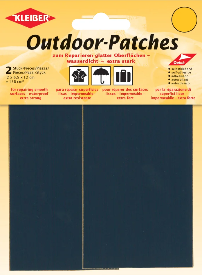 KLEIBER Patch d'extérieur, autocollant, 65 x 120 mm, beige - OEM 43212