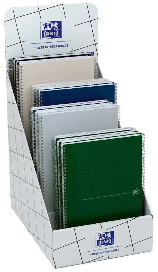 Oxford Cahier à spirale Origins, présentoir de comptoir - OEM 400173483