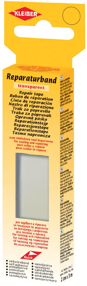 KLEIBER Ruban de réparation, autocollant, transparent, 3,0 m - OEM 48151