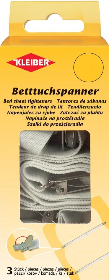 KLEIBER Tendeur de drap, réglable jusqu'à 1,40 m, blanc - OEM 92205
