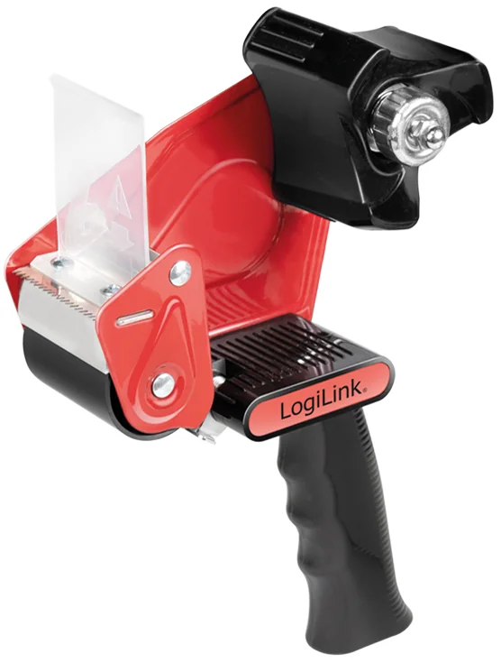 LogiLink Dévidoir de ruban adhésif d'emballage, noir/rouge - OEM WZ0074
