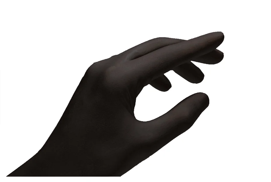 Lifemed Gant en nitrile, noir, sans poudre, taille S - OEM 99478