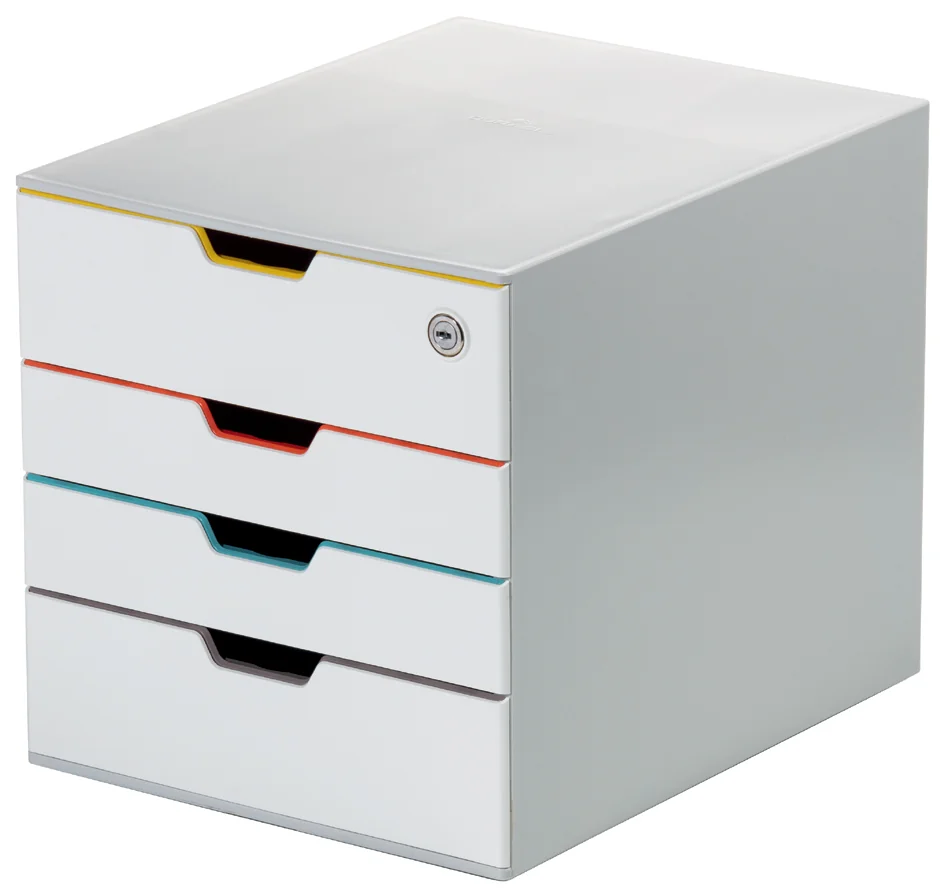 DURABLE Module de classement VARICOLOR 4 SAFE, 4 tiroirs - OEM 7606-27 – Image 5