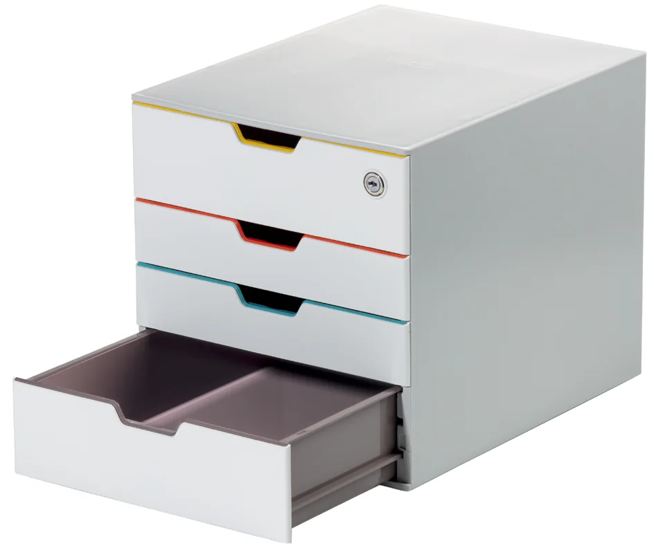 DURABLE Module de classement VARICOLOR 4 SAFE, 4 tiroirs - OEM 7606-27 – Image 6