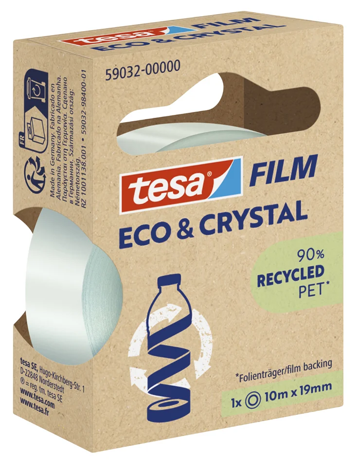 tesa Film ruban adhésif ECO & CRYSTAL, 19 mm x 10 m - OEM 59032-00000-00