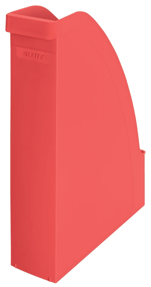 LEITZ Porte-revues Recycle, format A4, PS, rouge clair - OEM 24765020