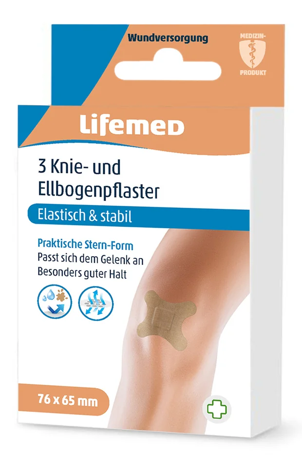 Lifemed Pansement genou et coude 'Allround', couleur chair - OEM 99107