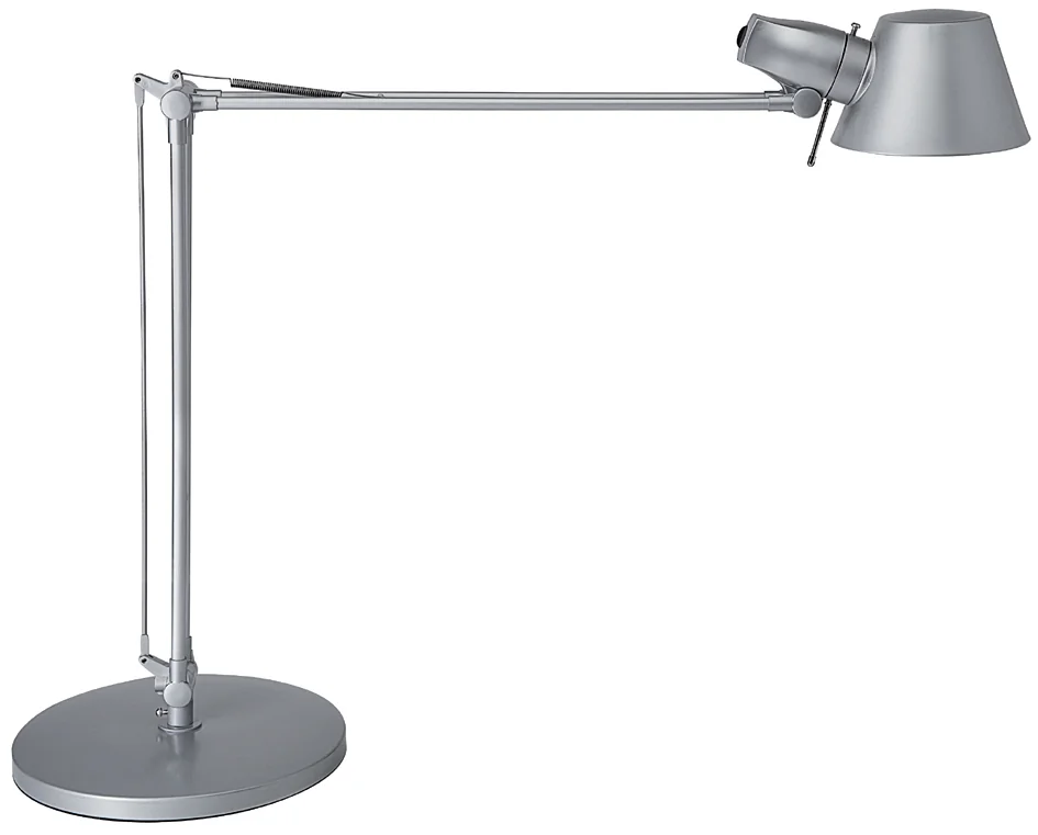 MAUL Lampe de bureau à LED MAULrock, socle, argent - OEM 8234195