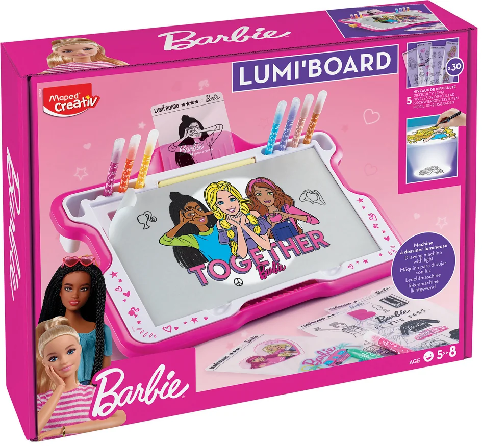 Maped Creativ Machine lumineuse à dessiner LUMI BOARD Barbie - OEM 907061