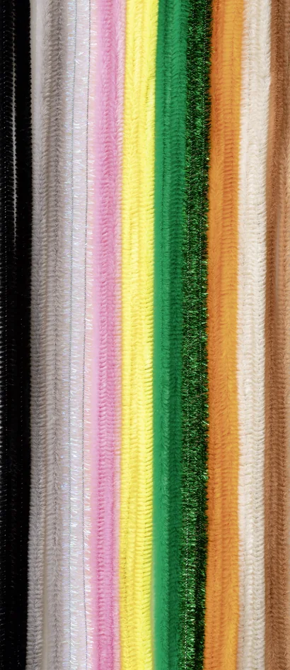 folia Fil métallique chenille 'Safari', longueur: 500 mm - OEM 779893
