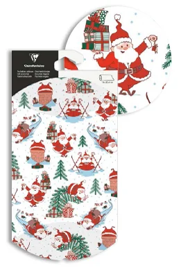 Clairefontaine Pochette cadeau Noël 'Père Noël' - OEM 618011C