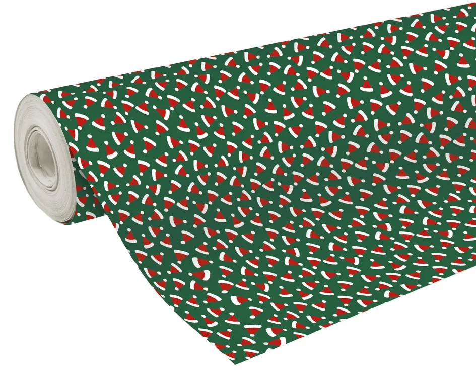 Clairefontaine Papier cadeau de Noël 'Bonnets de Noël' - OEM 211947C