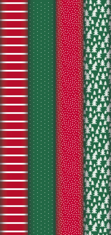 Clairefontaine Papier cadeau de Noël, 'Excellia', présentoir - lot de 20 - OEM 202099C