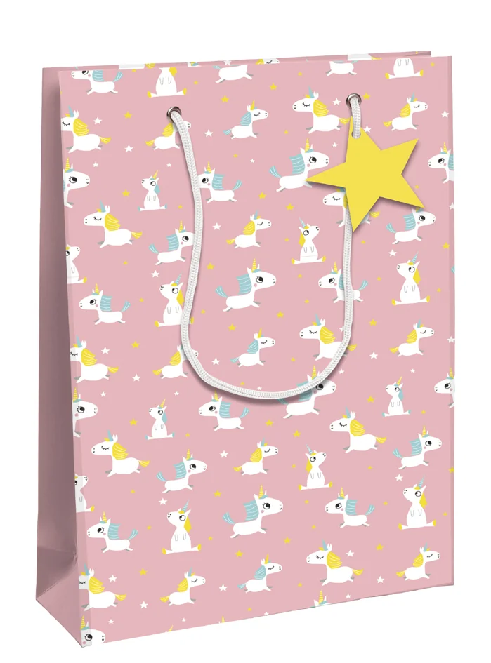 Clairefontaine Sac cadeau 'Licorne', large - OEM 32466-2C
