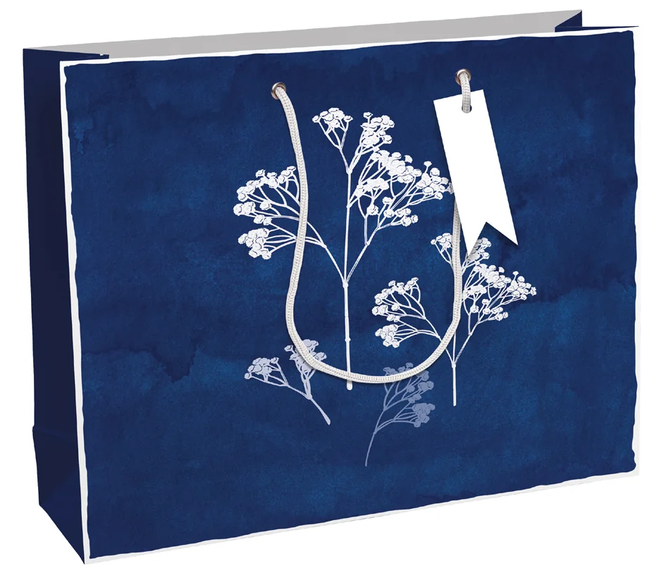 Clairefontaine Sac cadeau 'Cyanotypie', shopping - OEM 32496-6C