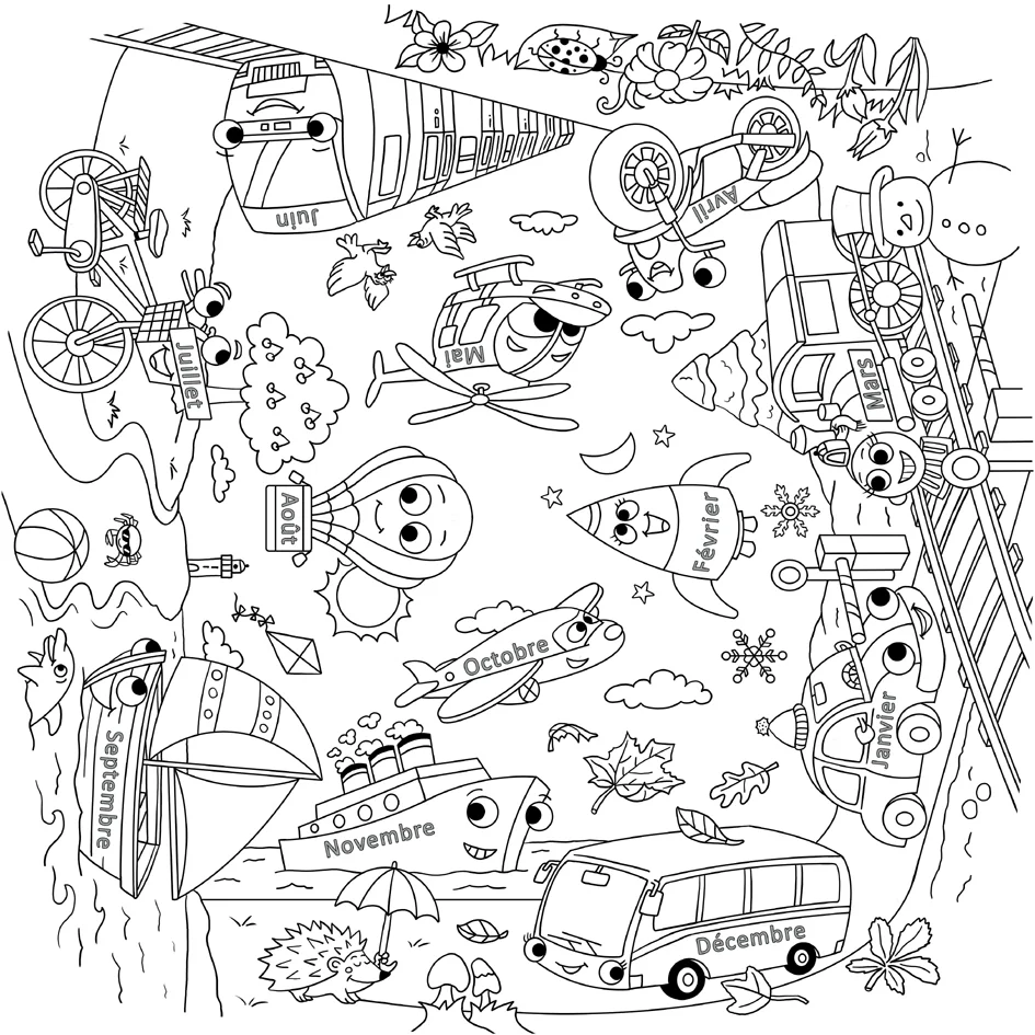 PAPERFLOW Table à dessiner KIDS 'JUNGLE', hauteur: 460 mm - OEM TK46.10.MC – Image 8