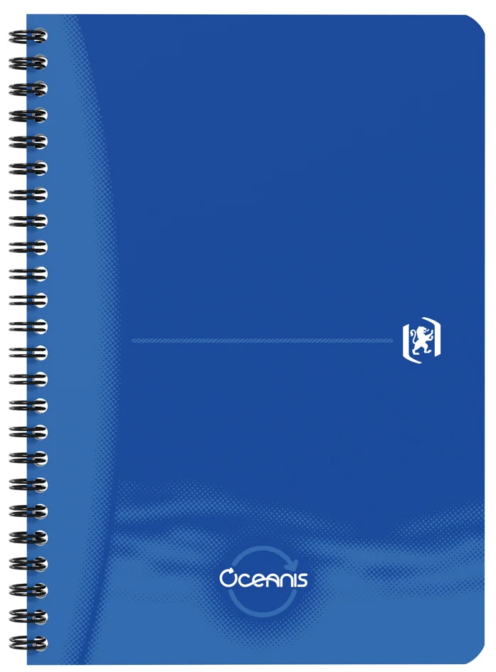 Oxford Office Cahier à spirale 'Oceanis', A5, PP, quadrillé - lot de 5 - OEM 400178650
