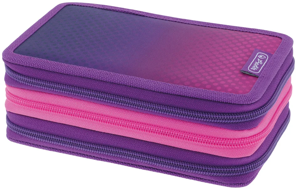 herlitz Etui scolaire TriCase 'Dip Dye Pink', 31 pièces - OEM 300001559
