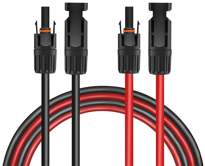 LogiLink Set de rallonges pour panneau solaire, 3,0 m - OEM PHC0102