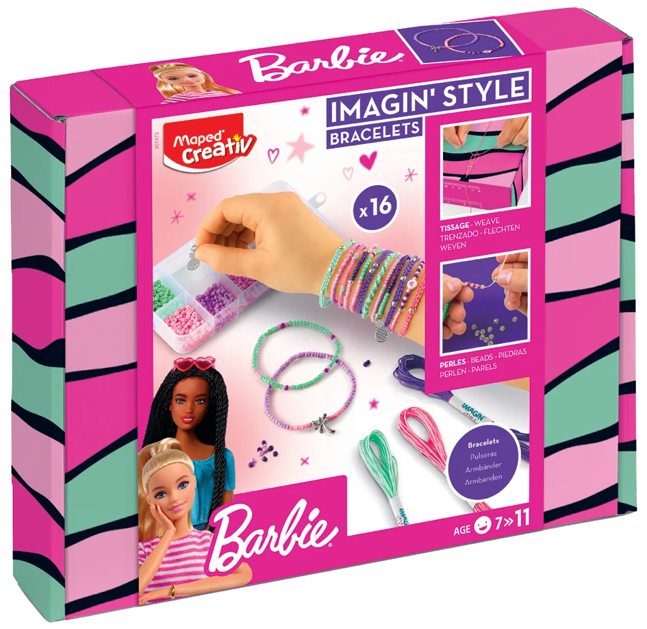 Maped Creativ Kit bijoux IMAGIN'STYLE Bracelets Barbie - OEM 907472