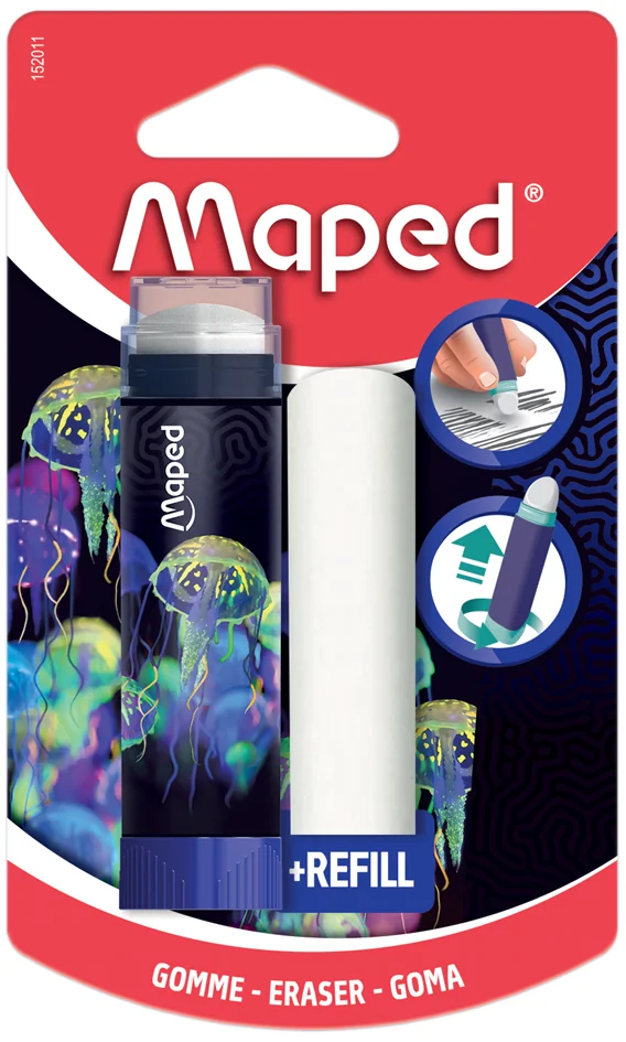Maped Gomme DEEPSEA PARADISE + gomme de rechange, blister - OEM 152011