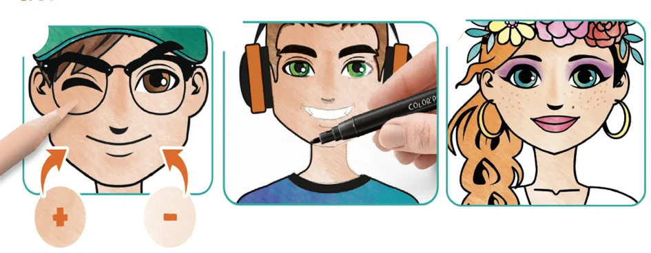 Maped Creativ Machine à dessiner lumineuse AVATAR STUDIO - OEM 907064