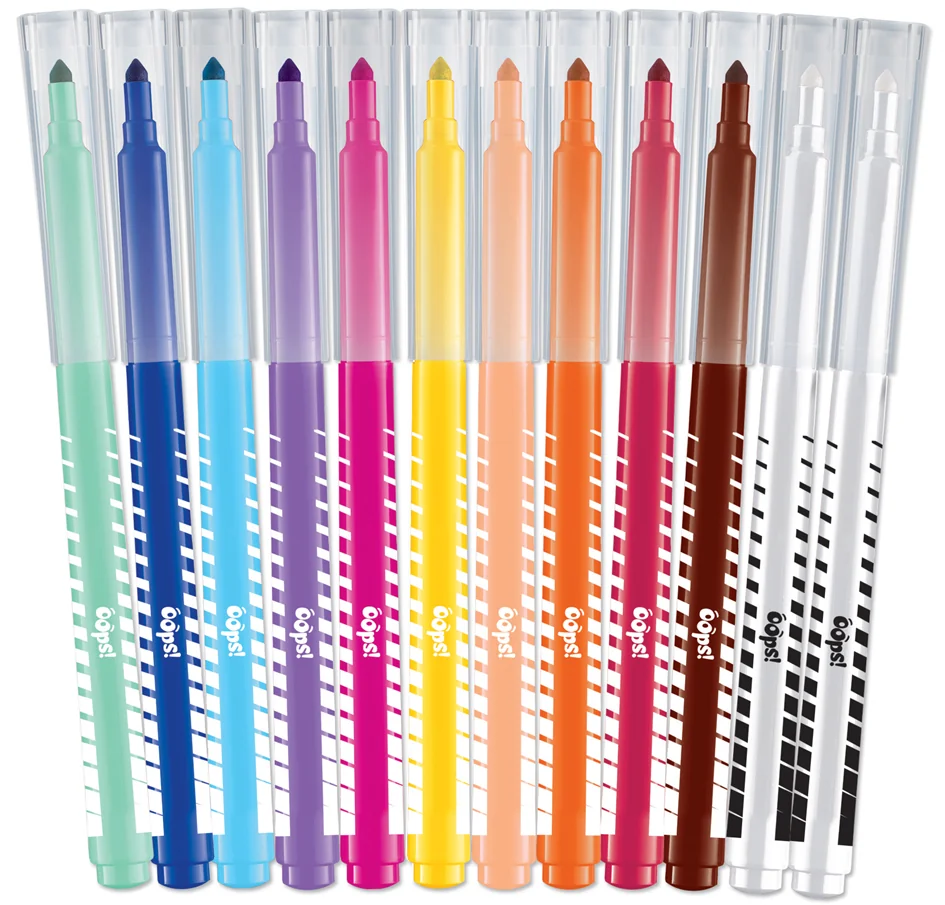 Maped Feutre effaçable COLOR'PEPS OOPS, étui carton de 12 - OEM 844200