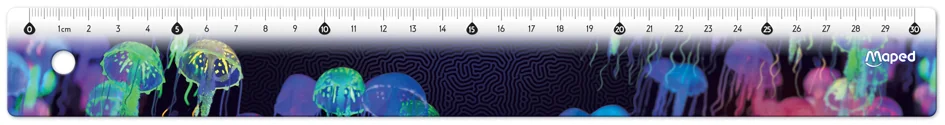 Maped Règle plate DEEPSEA PARADISE, 300 mm, en plastique - OEM 245012