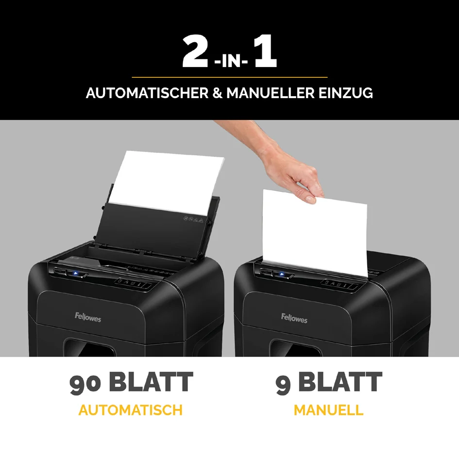 Fellowes Destructeur de documents AutoMax 90M - OEM 4633601