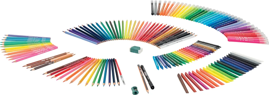 Maped Kit de dessin COLOR'PEPS, 150 pièces, boîte carton - OEM 984726