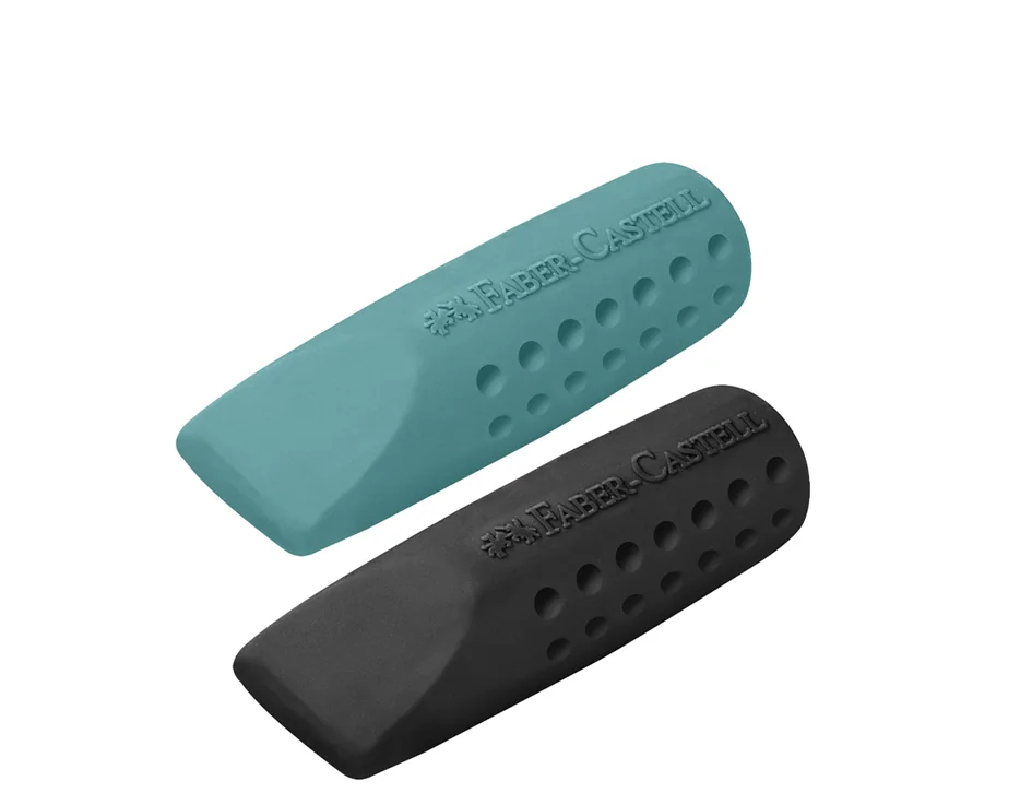 FABER-CASTELL Gomme GRIP ERASER CAP, en présentoir - lot de 24 - OEM 187173