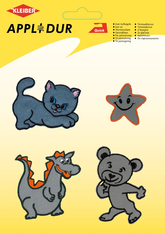 KLEIBER Assortiment d'applications 'Reflective Animal' - OEM LM-0906A