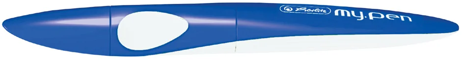 herlitz Stylo roller my.pen, bleu/blanc - OEM 300006792