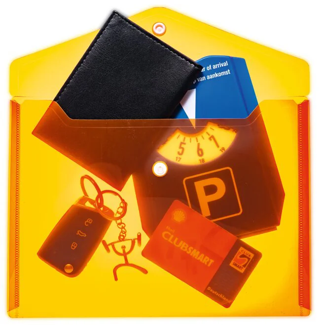 HERMA Pochette à documents, PP, A4, rose - OEM 20075