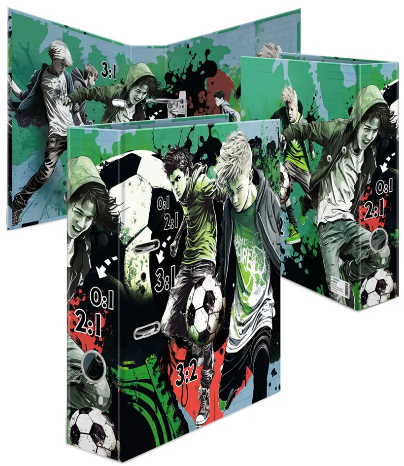 HERMA Classeur à motifs 'Street Soccer', A4, 70 mm - OEM 20103