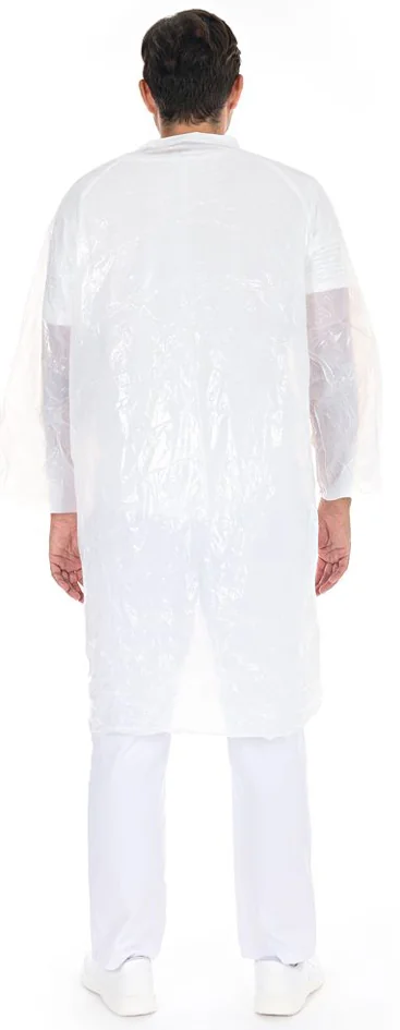 HYGOSTAR Blouse visiteur avec boutons pression, bleu - lot de 10 - OEM 27326 – Image 4