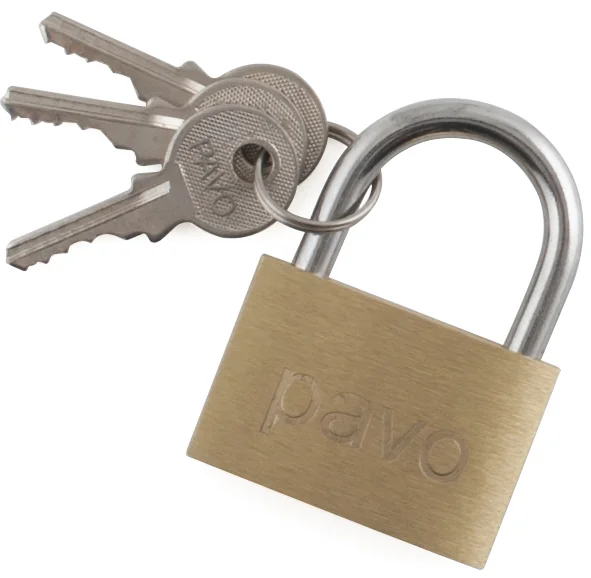pavo Cadenas à clé en laiton, (L)40 mm - OEM 8037292