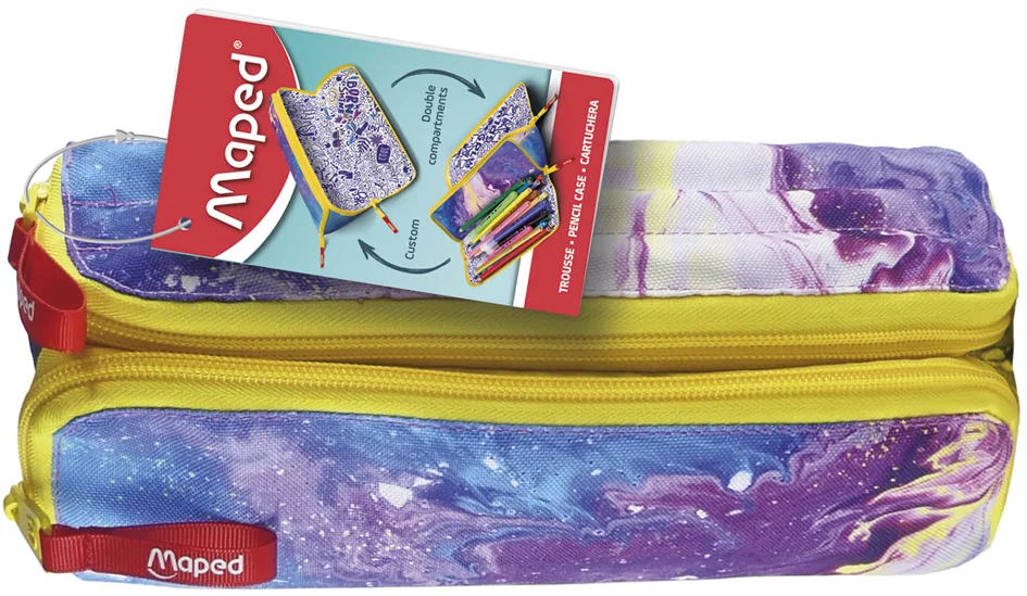 Maped Trousse double XXL FANCY 'ROSA MARMOR' - OEM 932803
