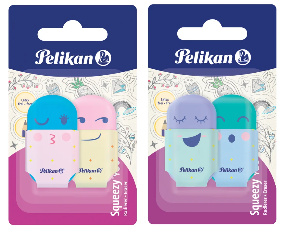 Pelikan Gomme en plastique Squeezy You, carte blister - OEM 300007905