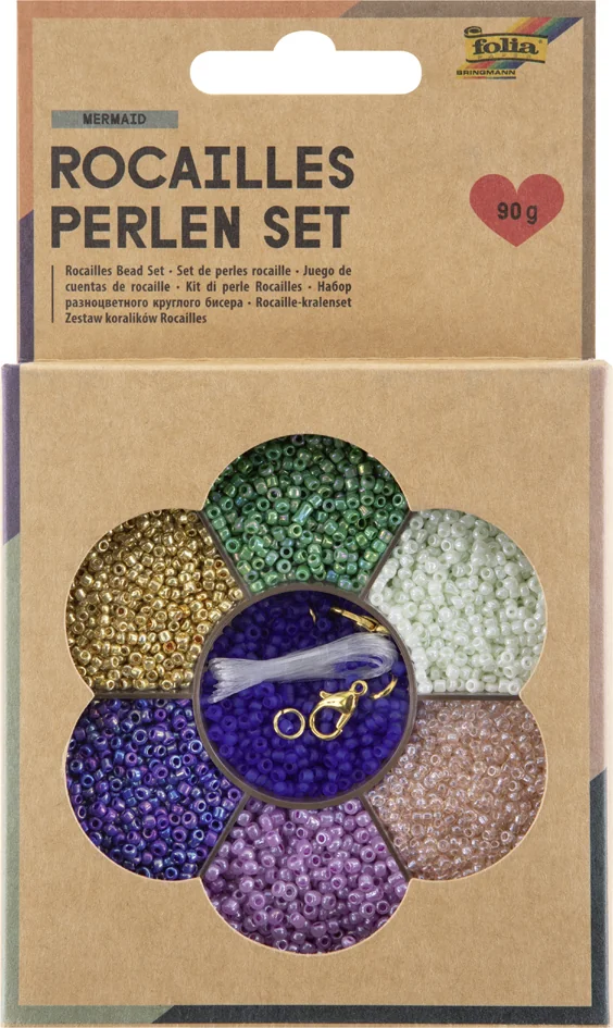 folia Set de perles de rocaille MERMAID - OEM 12912