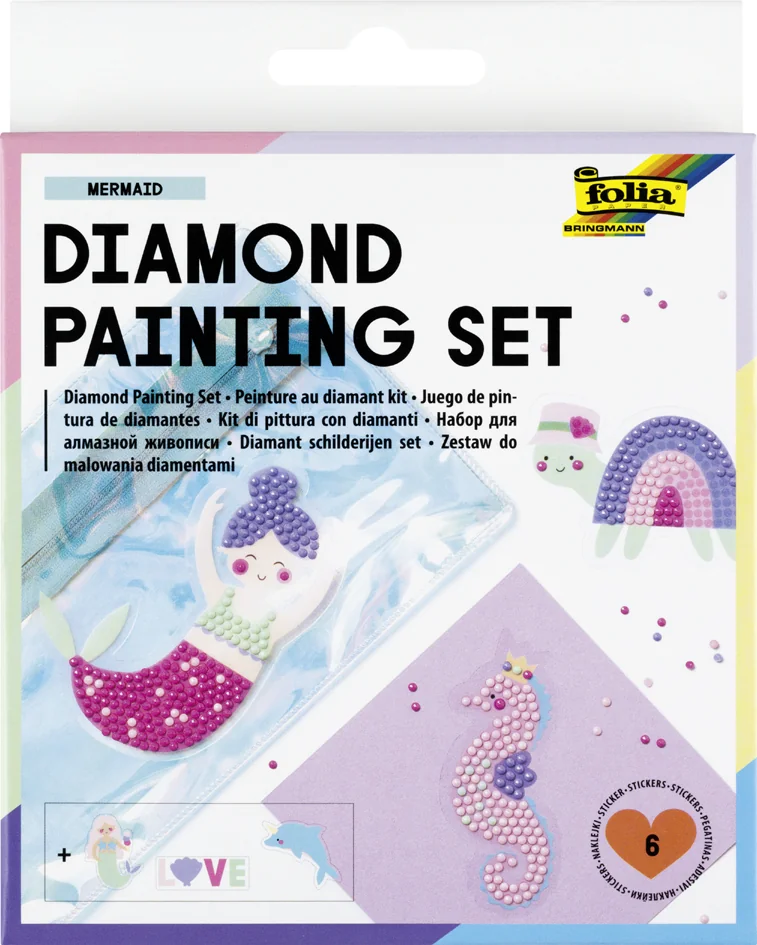 folia Set de diamond painting MERMAID - OEM 31801